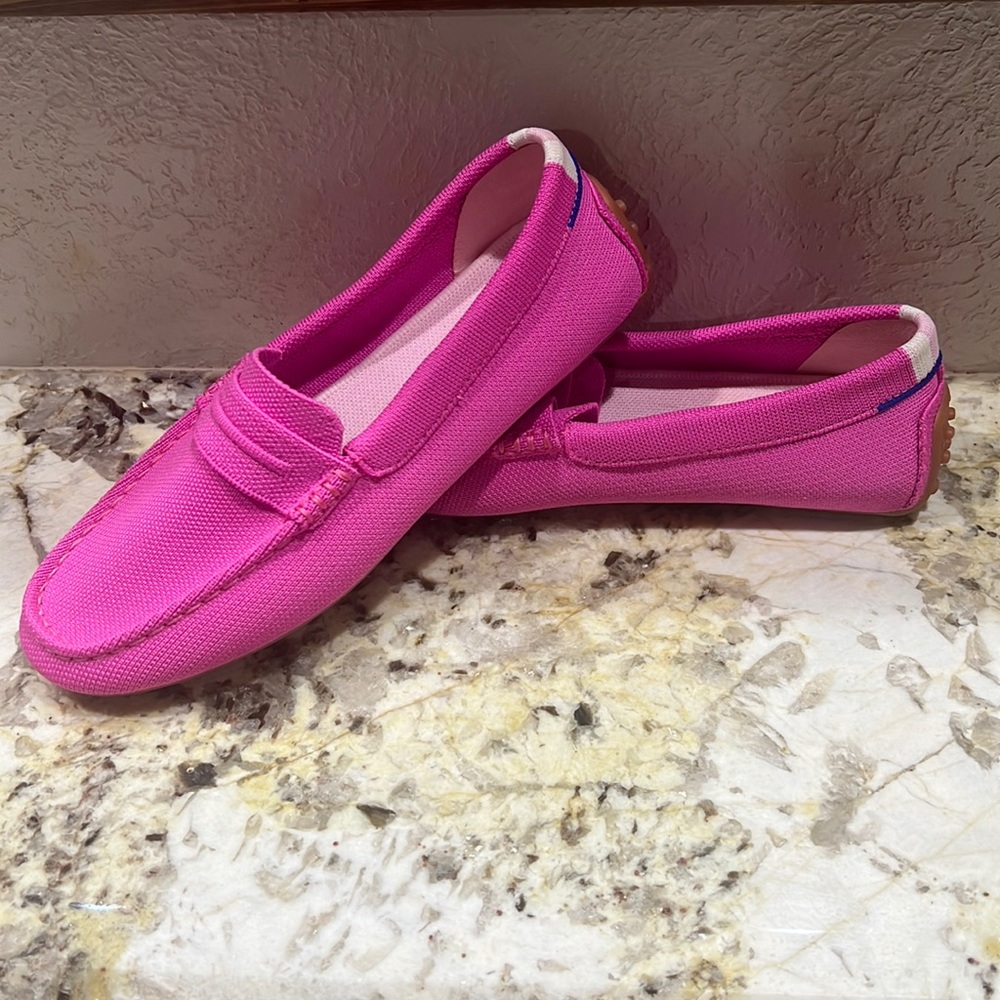 Hot pink Rothy’s shoes. Women’s size 8.5